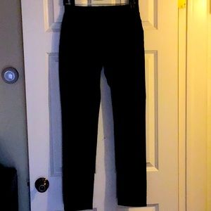 Boston Proper  pull on velvet look leggings